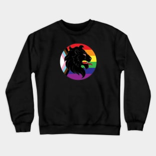 An Tir Pride - Pride Progress- Populace Badge Style 1 Crewneck Sweatshirt
